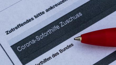 Damit das Geld schnell ausgezahlt werden konnte, wurden Anträge nicht im Detail geprüft.