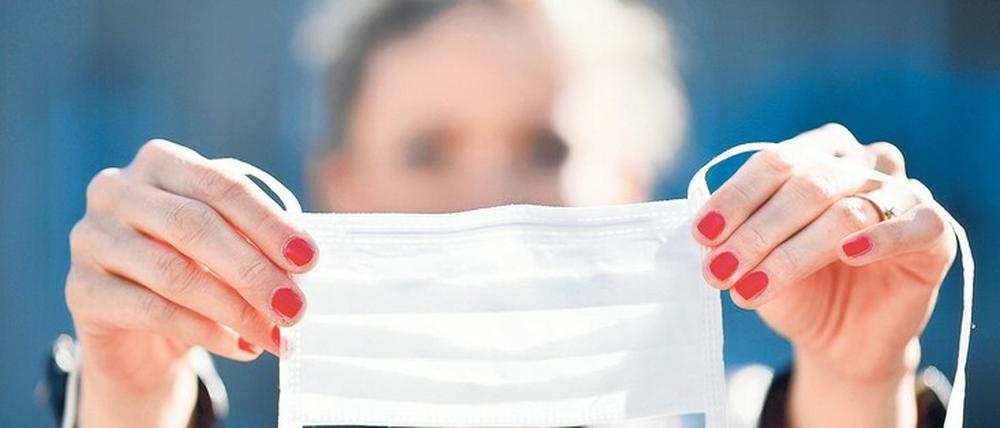Das It-Accessoire des Jahres 2020: Der Mund-Nasen-Schutz.