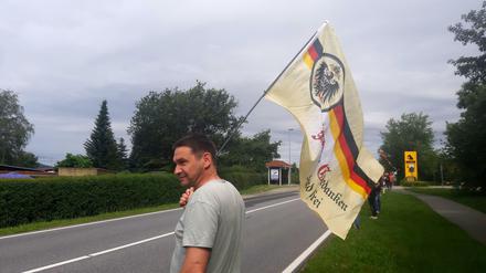Rico Maleskat, 49, sieht keine Rechtsradikalen.