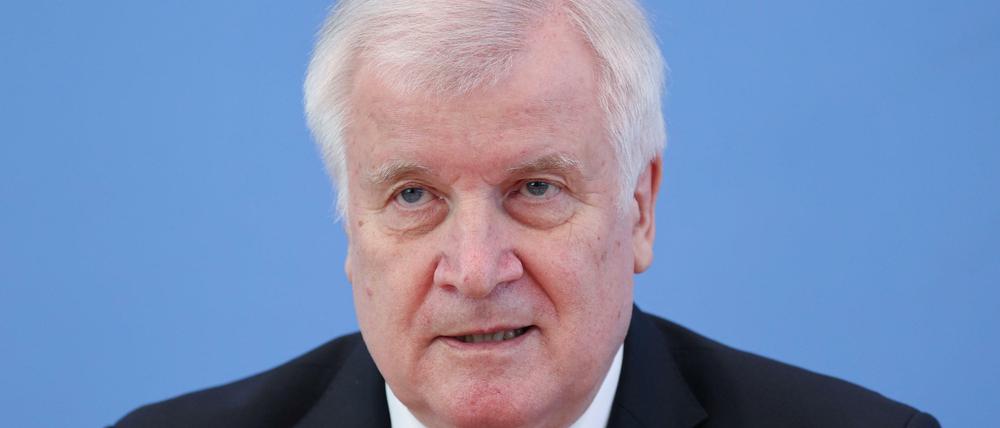Der Bundesinnenminister Horst Seehofer (CSU).