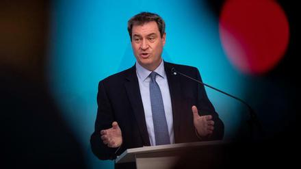 Markus Söder, Ministerpräsident von Bayern, sieht in der Coronakrise im Berliner Senat vor allem Uneinigkeit.