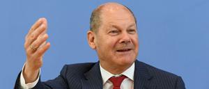 Finanzminister und Vizekanzler Olaf Scholz (SPD) 