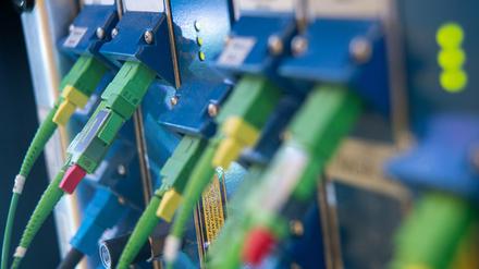 Ein Glasfaserkabel in Wilmersdorf ist defekt: 10.000 Haushalte ohne Internet.