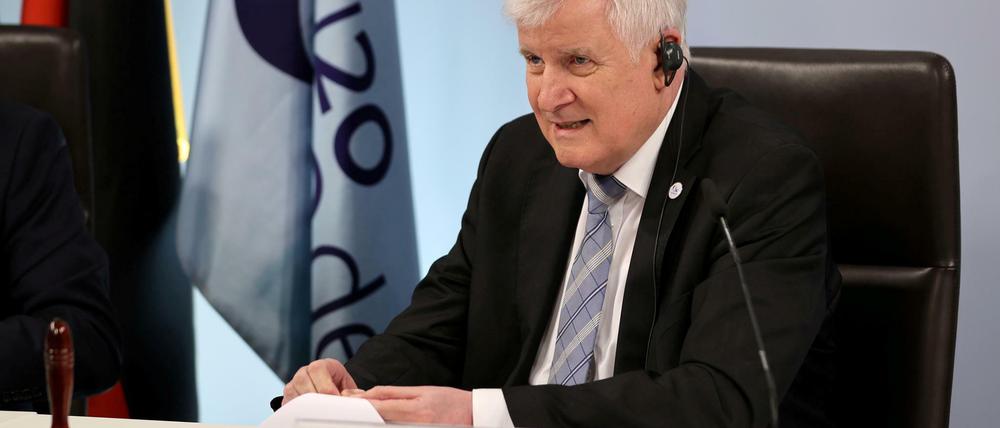 Innenminister Horst Seehofer am Dienstag in Berlin.