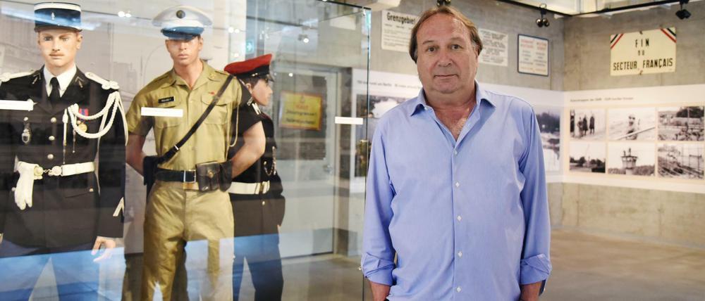 Jörg Moser-Metius ist der Geschäftsführer vom Museum „Die Mauer“ am Leipziger Platz.