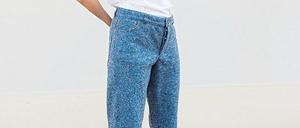Hose aus geschredderten Jeans von Tim van der Loo.