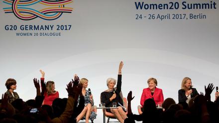 Frauenpower kann so schön sein - hier der G20-Frauengipfel 2017. Aber die CDU will sie auch 2020 nicht. 