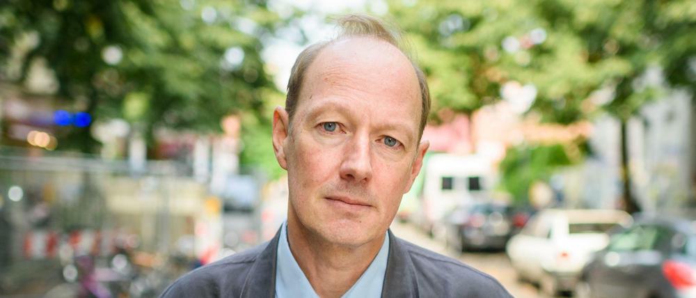 Der Satiriker Martin Sonneborn, Mitglied des Europäischen Parlamentes und Bundesvorsitzende der Partei «Die PARTEI». 