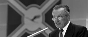 Heinz Ruhnau, Ex-Lufthansa-Chef und früherer SPD-Politiker.