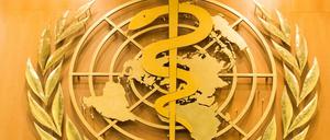 Das Logo der Weltgesundheitsorganisation (WHO)