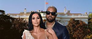 US-Präsident Kanye West und First Lady Kim Kardashian. Diese Fotomontage zeigt eine Realität die längst nicht mehr undenkbar ist.