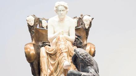 Klingers Beethoven-Skulptur (1902). 