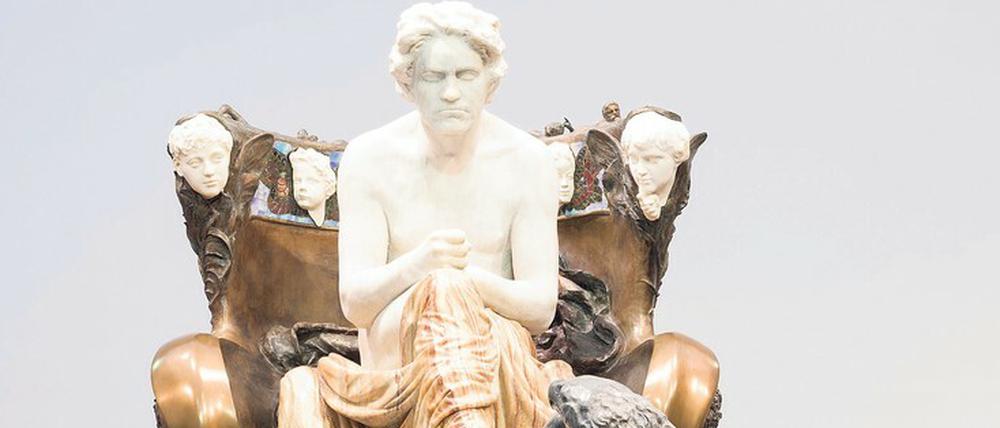 Klingers Beethoven-Skulptur (1902). 