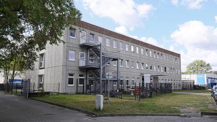 In Gemeinschaftsunterkünften für Geflüchtete, wie hier in Potsdam, lassen sich die Hygienebestimmungen kaum umsetzen. 