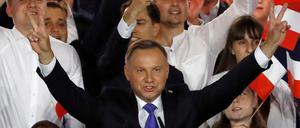 Spricht schon von einem Sieg: Polens Präsident Andrzej Duda