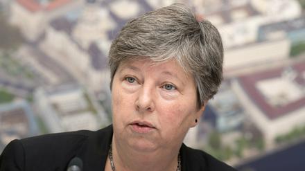 Katrin Lompscher (Die Linke), Senatorin für Stadtentwicklung und Wohnen in Berlin.