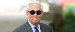 Der langjährige Berater von US-Präsident Donald Trump: Roger Stone.