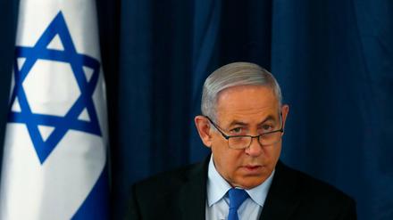 Benjamin Netanjahu, Premierminister von Israel.