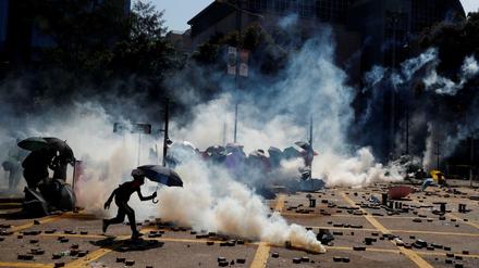 Im November 2019 waren die Protest in Hongkong besonders heftig