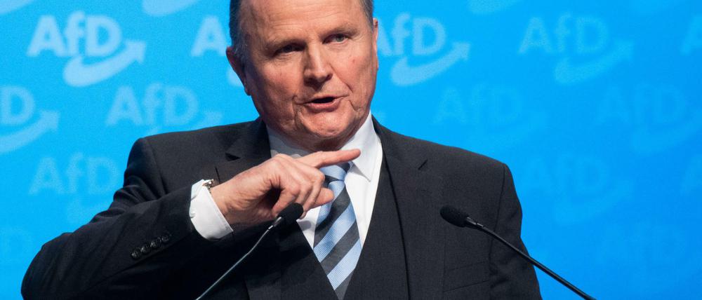 Georg Pazderski, Berlins AfD-Fraktionschef, wird ein schlechter Führungsstil vorgeworfen.