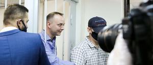 Iwan Safronow (2.v.l) soll für die Nato Informationen gesammelt haben.