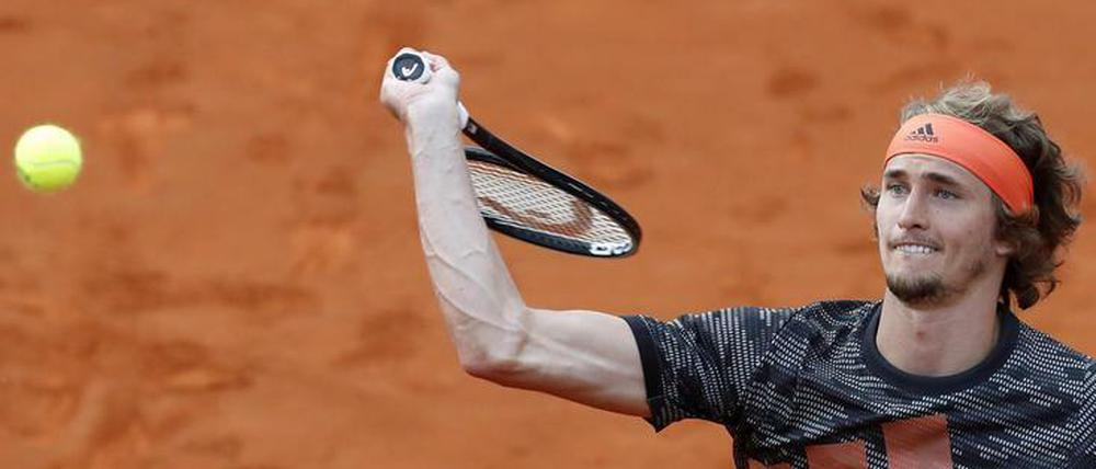 Immer feste drauf. Alexander Zverev hat schon viele verbale Ohrfeigen einstecken müssen.