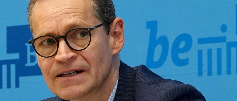 Berlins Regierender Bürgermeister Michael Müller (SPD)