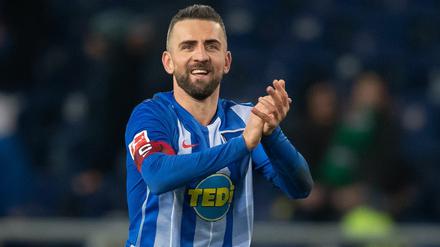 Raus mit Applaus: Vedad Ibisevic wird Hertha BSC aller Voraussicht nach verlassen.