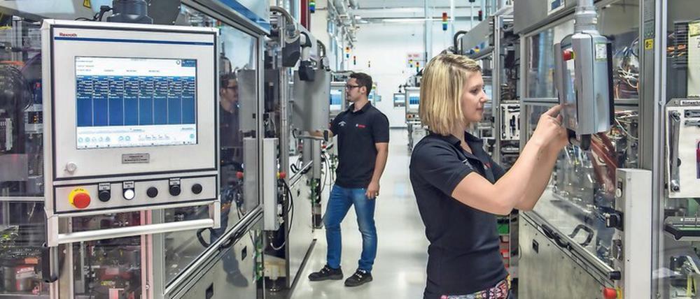 Bosch, im Bild die Produktion im bayerischen Immenstadt, ist der größte Autozulieferer der Welt – und bezieht wiederum Teile von anderen Lieferanten.