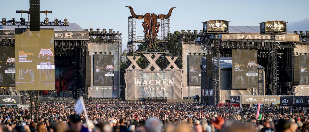 So sah es im vergangenen Jahr bei Wacken Open-Air aus. Diesmal bleibt die Wiese leer.