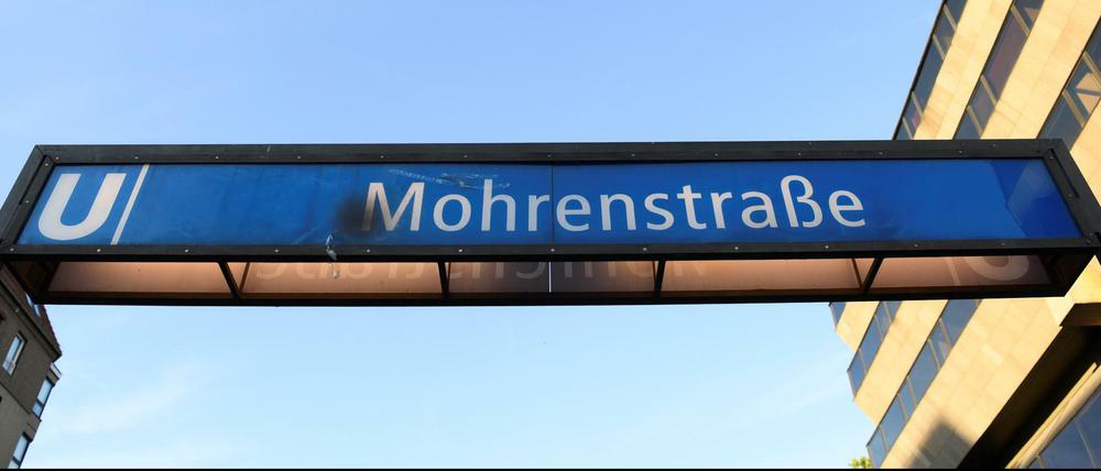 Die BVG will den U-Bahnhof Mohrenstraße umbenennen.