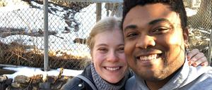 Das letzte Treffen im Februar. Jetzt warten Melissa Müller und Rick Gardener auf das langersehnte Wiedersehen.
