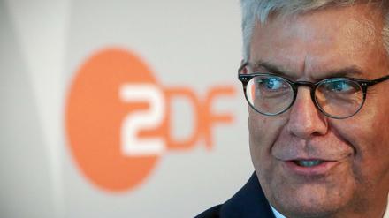 Der Intendant des Zweiten Deutschen Fernsehens (ZDF), Thomas Bellut.