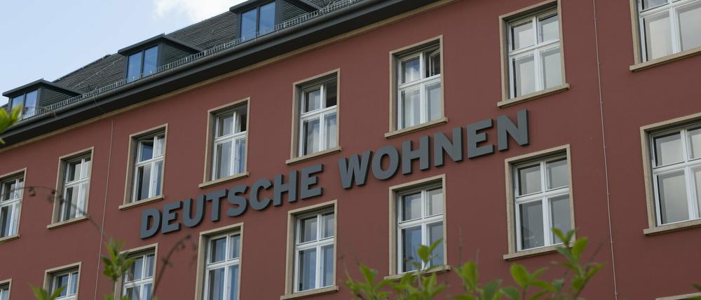 Die Zentrale der "Deutsche Wohnen" in Berlin.