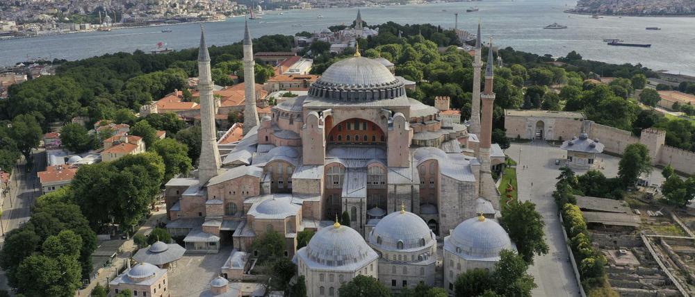 Die Hagia Sophia in Istanbul.