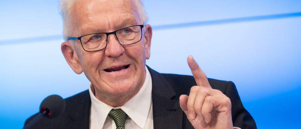 Baden-Württembergs Ministerpräsident Winfried Kretschmann