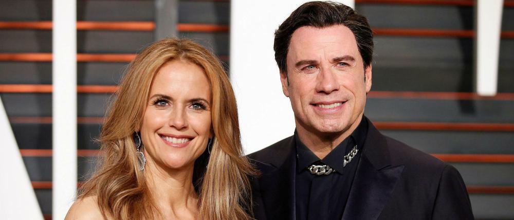 Schauspielerin Kelly Preston und ihr Ehemann John Travolta