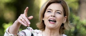 Mehr Gentechnik wagen! Dafür plädiert Julia Klöckner (hier im April bei der Besichtigung einer Wald-Wiederaufforstungsfläche).