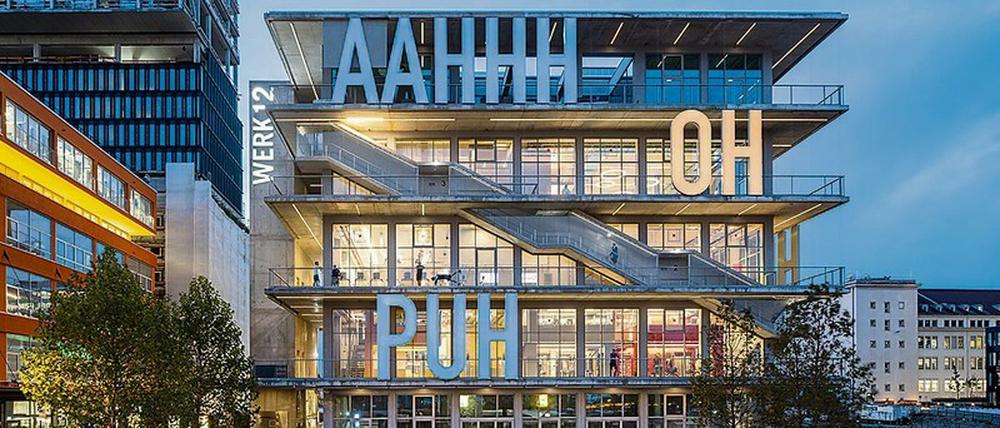 Ein Neubau von MVRDV in München.