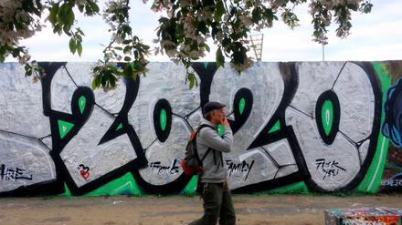 Manche Graffiti sind inhaltlich eher schlicht gehalten.