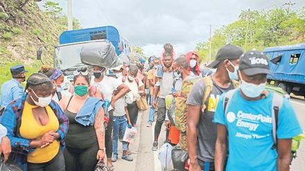 Der große Treck. Stillstand auf der Migrationsroute zwischen Süd- und Nordamerika – auch viele Menschen aus Afrika sind hier unterwegs.