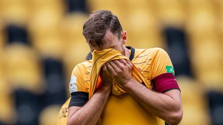 Dresden absolvierte wegen der Corona-Pandemie zum Ende der Saison neun Spiele in 28 Tagen - und stieg ab. 