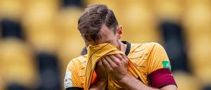 Dresden absolvierte wegen der Corona-Pandemie zum Ende der Saison neun Spiele in 28 Tagen - und stieg ab. 