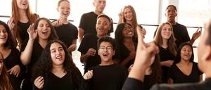 Singen macht Spaß – an Berliner Unis kommt jeder auf seine Kosten.