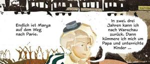 Von Maria Skłodowska zu Marie Curie: Eine Szene aus „Ein Licht im Dunkeln“.