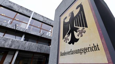 Das Bundesverfassungsgericht in Karlsruhe 