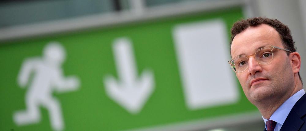 Gesundheitsminister Jens Spahn (CDU) am Donnerstag in Berlin.