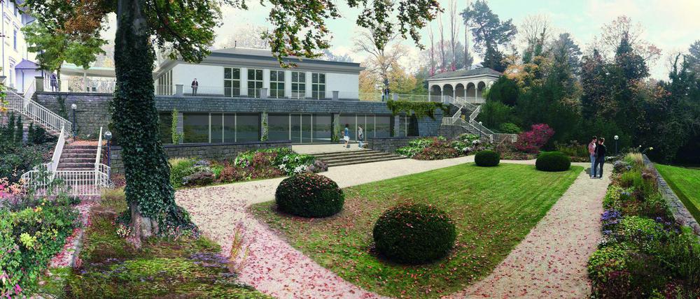 So soll der Neubau der Bundesbank am Wannsee aussehen.