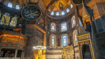 Die Hagia Sophia in Istanbul.