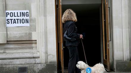 Wahllokal in London (Symbolbild)